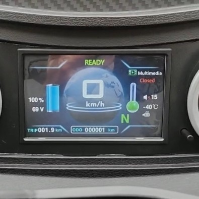 Low Speed Three Wheel Cabin Motorcycle For Sale