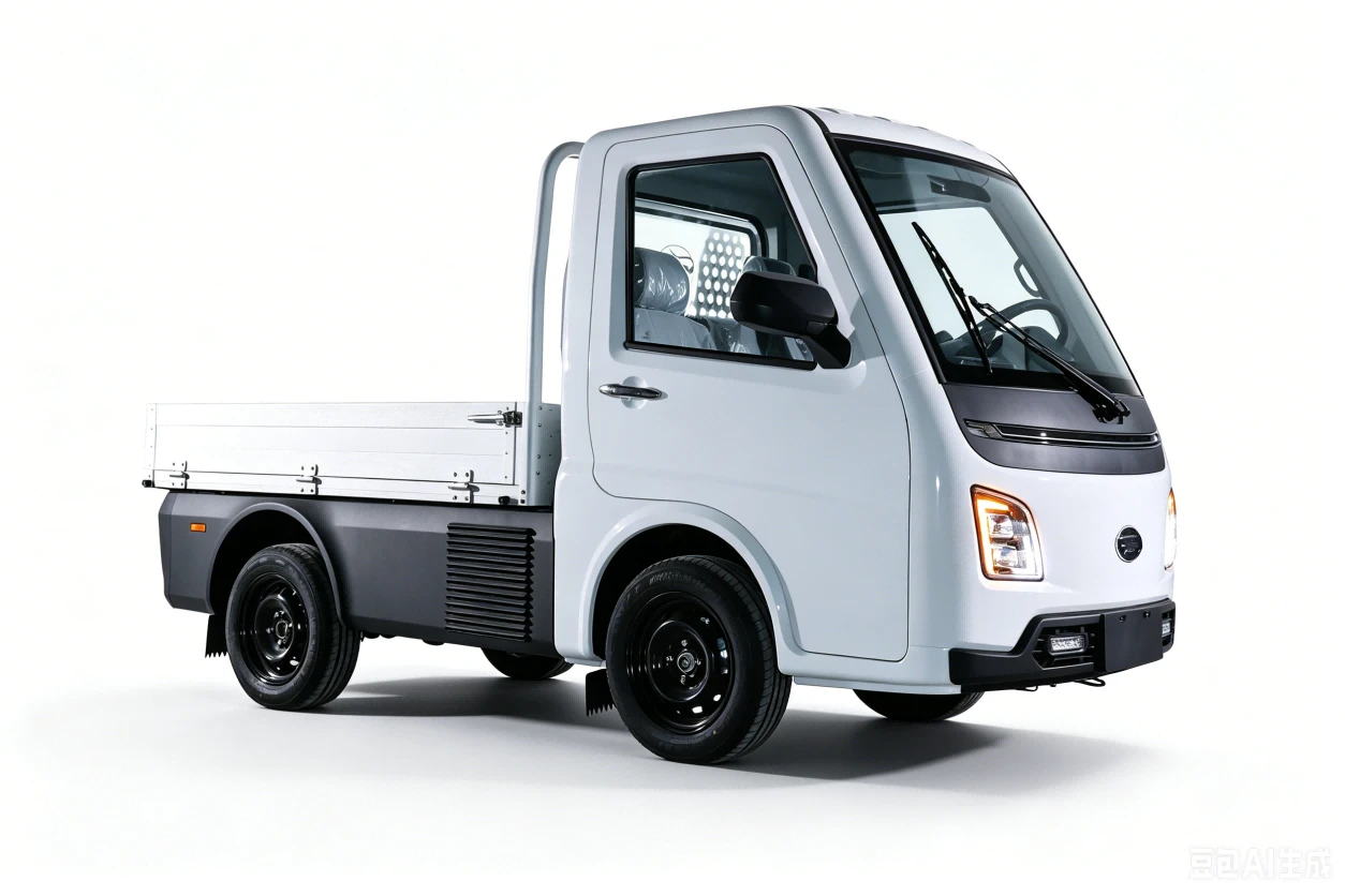 Compact Electric Cargo Truck for City Distribution Compact Electric Cargo Truck for City Distribution